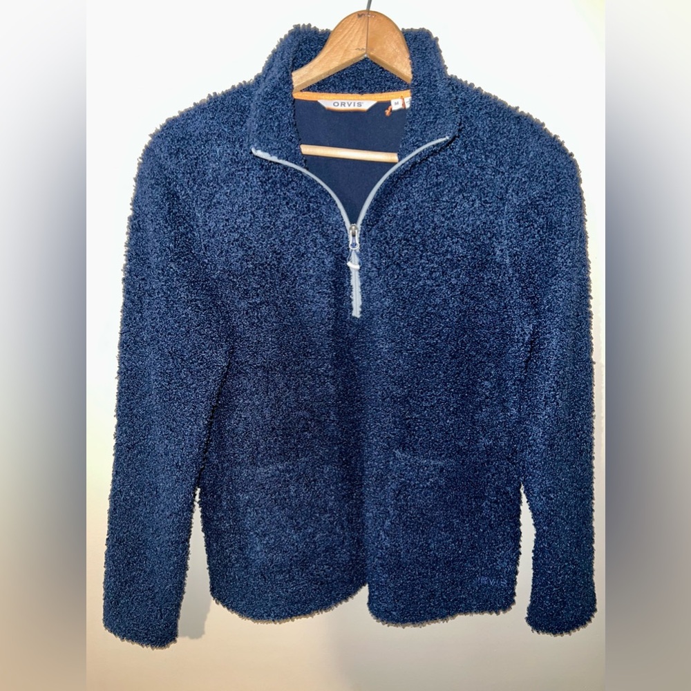 Orvis Navy Blue Pullover